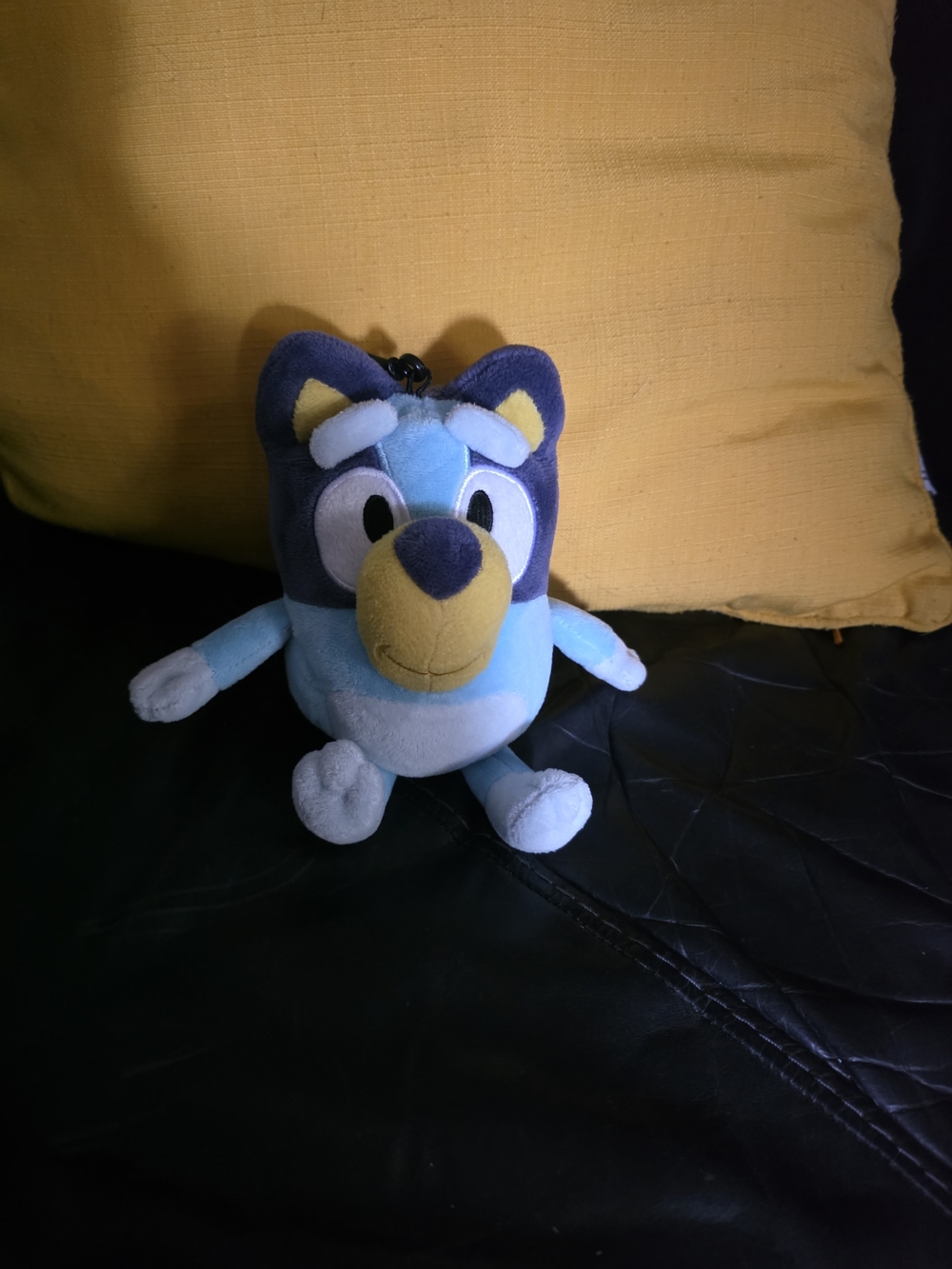 Blue Cartoon Puppy Plush Toy - Soft Kids Stuffed Animal Key Chain